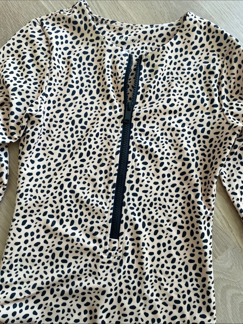KAVALA Collective Long Sleeve, Front Zipper, Bathing Suit - Size Small